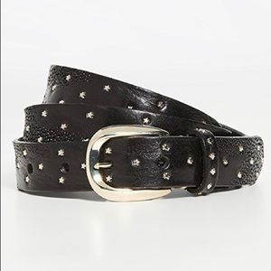 NWT⭐️💫 B-Belt brand new star black leather belt